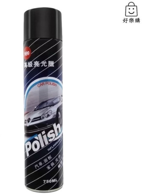 N99 高級亮光蠟 汽車噴蠟 乾式噴蠟 750ML, 1個, 600ml