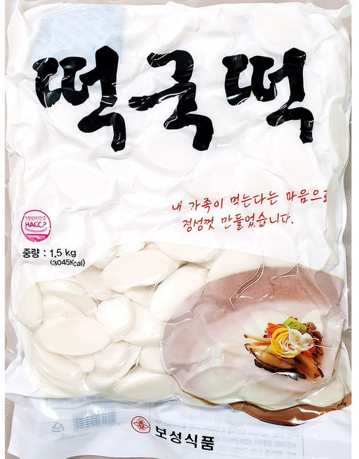 무배_떡국떡(보성 1.5K) 업소용, 1.5kg, 1개