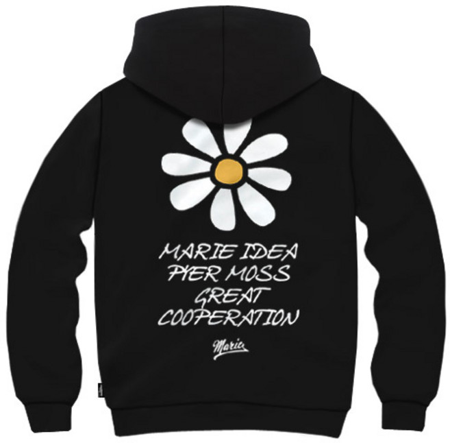 간쓰리 파인드해피니스 국내생산 기모 후드티