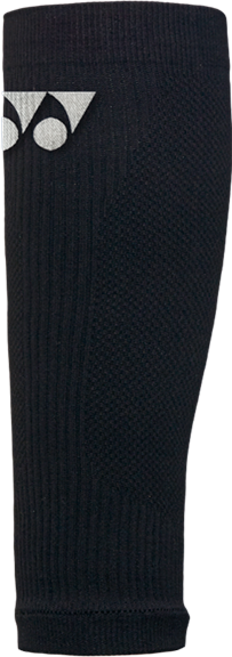 요넥스 종아리 보호대 249SP002U 슬리브 배드민턴 축구 러닝 카프슬리브, 블랙, 1개