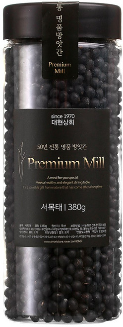 50년전통대현상회 서목태(약콩) 프리미엄잡곡, 1개, 380g