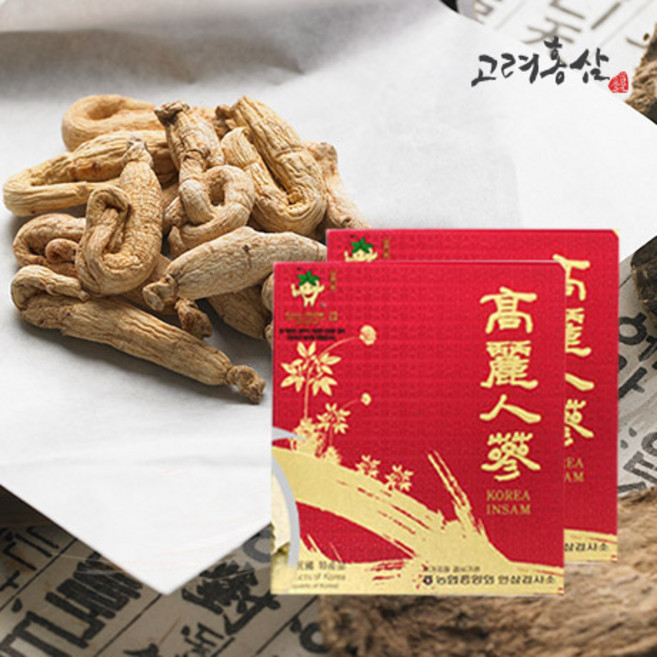 [고려인삼] 4년근 건삼(곡삼) 1등급 50편 30편 20편, 50개, 6g