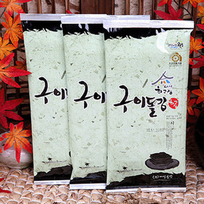 [우체국쇼핑]최고집 완도제일물산최고집조미구이김 조미구이돌김(반절7매x30봉), 1개