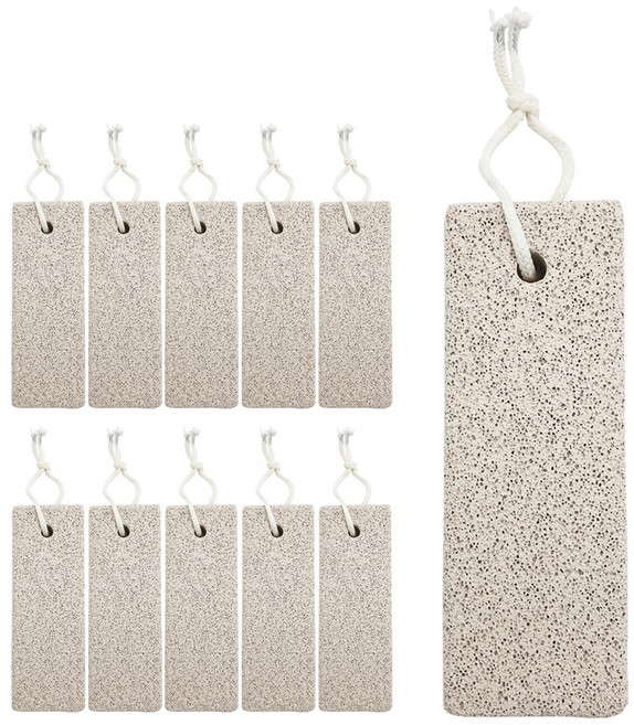 발 뒤꿈치 각질제거 돌 (대) / 굳은살제거 풋파일, 1개입, 10개