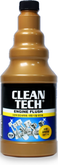 대형차 중장비 전용 엔진내부 슬러지제거 압축링 오일링 유동성 회복 엔진플러싱 오일 1L, 1개, 공용