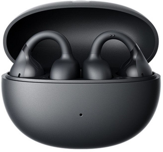 베이스어스 BC1 이어 클립 무선 이어폰 블루투스 스포츠 마이크 슈퍼 베이스 IP55, Black