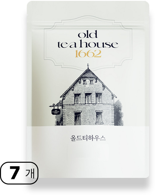 올드티하우스 보이차 생분해 삼각티백, 7개, 50개입, 1g