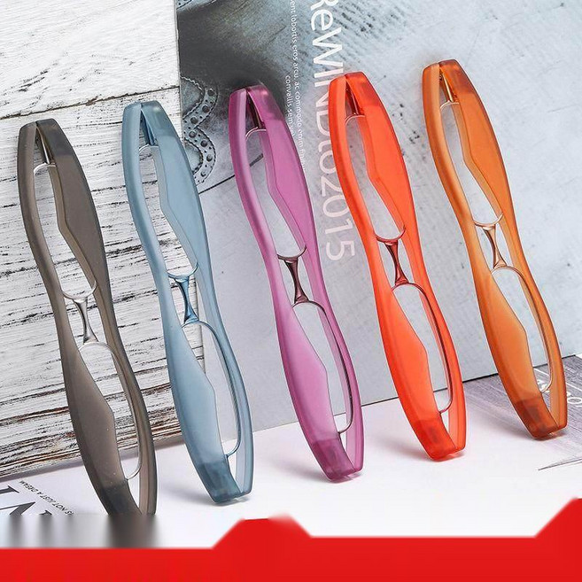 패션 360도 회전 돋보기 확대경 휴대용 접이식, 2. 퍼플, 100