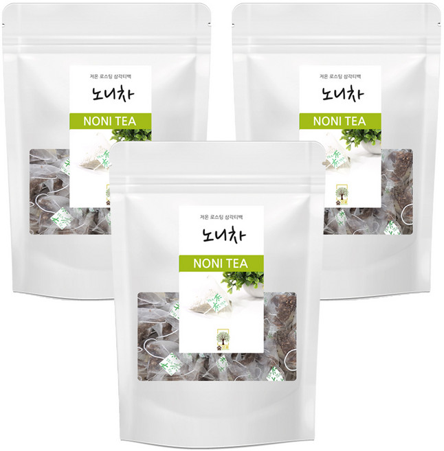 노니차 25티백 숲으로허브 삼각티백, 1g, 25개입, 3개