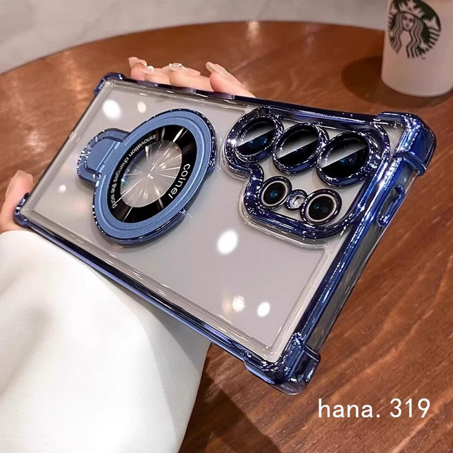 四角氣囊磁吸防摔手機殼 適用三星 S25 Ultra S25 S24 plus S23 FE S22