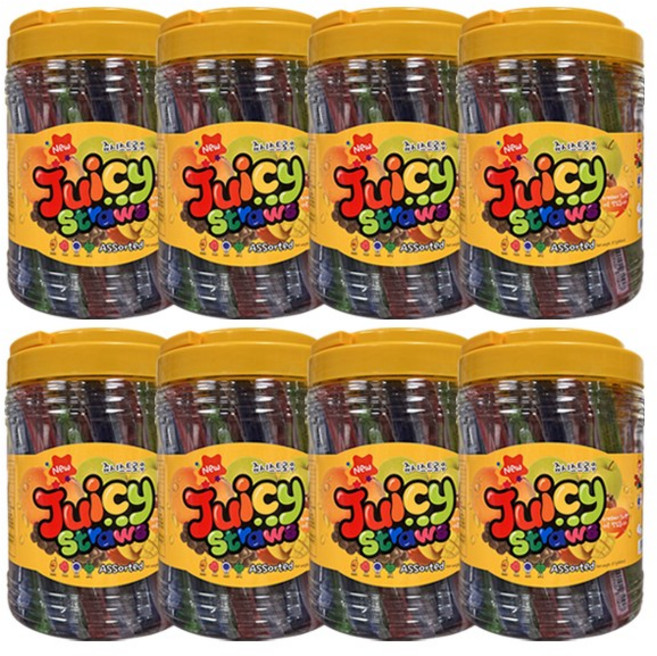 청우 쥬시스트로우, 8개, 817g