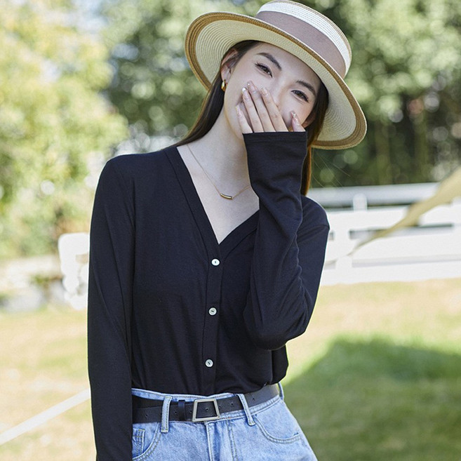 여름 여성 선크림 카디건 얇은 외투