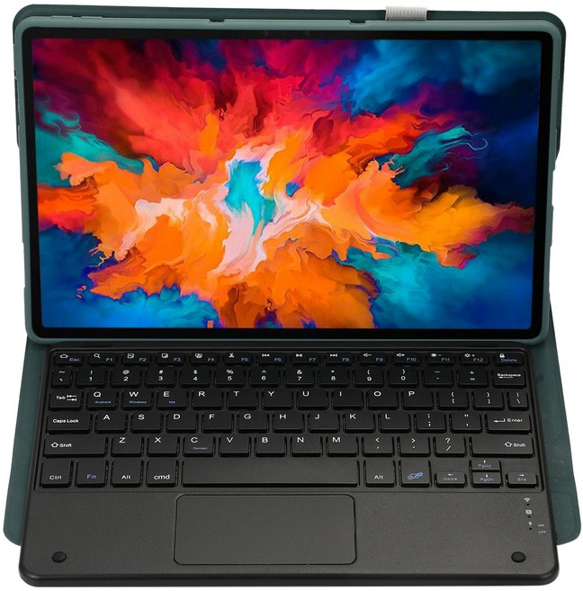 매직키보드6세대 A1933 포고핀 패스쓰루 매직키보드 구조독 아이패드키보드 충전, 1개, 진파랑 + 터치 블랙 +