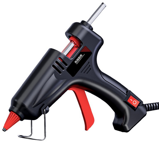 GADMEI 熱熔膠槍 無線充電款/有線款 兩種選擇 手工藝DIY, 1個, 黑色【有線款】20W【用7mm膠條】