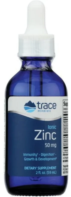 트레이스 미네랄 이오닉 징크 50mg 59ml(2fl oz), 1개, 기본 - 쿠팡