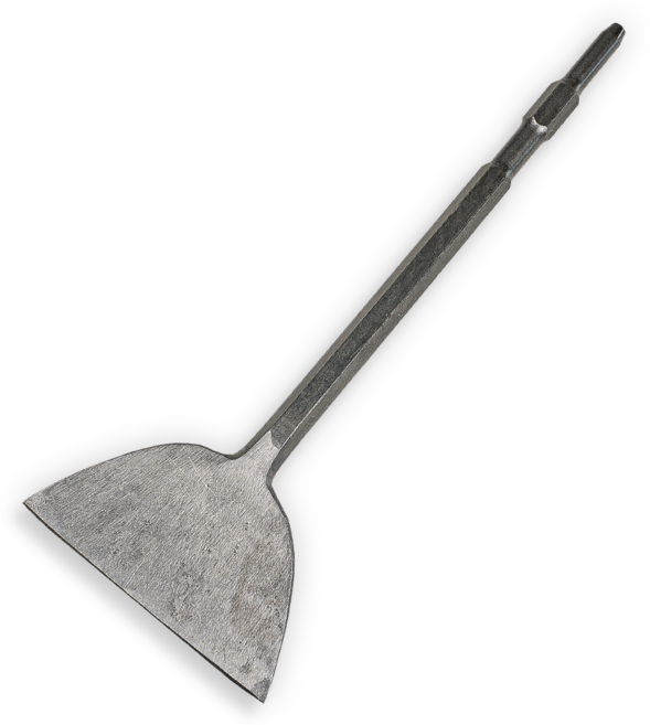 툴리버 함마 드릴 다가네 노미 와이드 치즐 비트 17 x 400 x 150mm, 1개