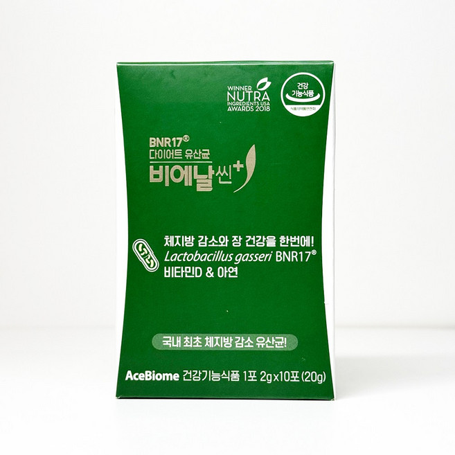 다이어트 유산균 비에날씬 플러스, 10회분