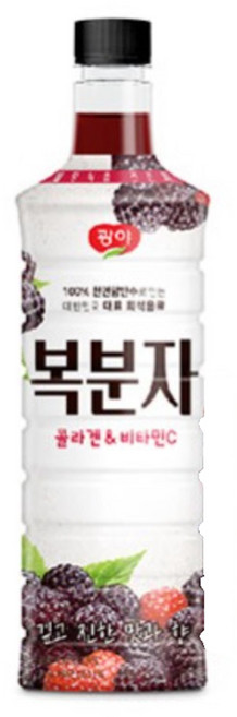 광야 늘감사 복분자 베이스 복분자감식초, 970ml, 15개