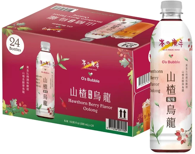 茶之魔手 山楂風味烏龍, 24個, 500ml