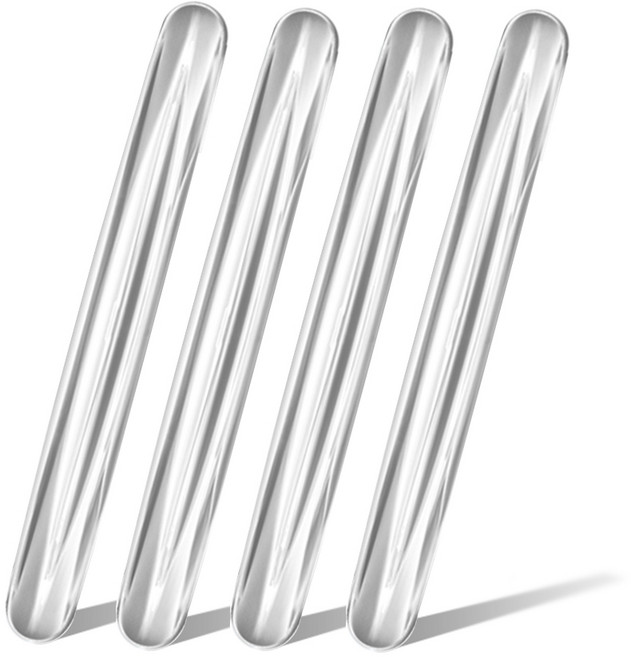 모두달라 문콕방지 도어가드 자동차 실리콘 도어커버, 투명, 4P