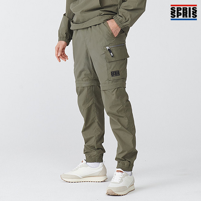 스프리스 남성 트랜스포머 팬츠 카키