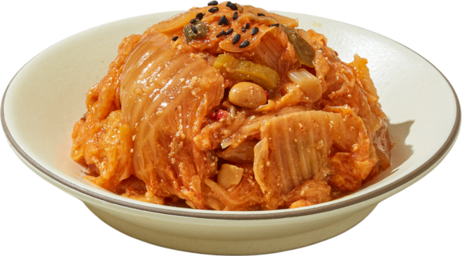 유쾌한팽락부부 들기름 두른 묵은지볶음 150g, 1개