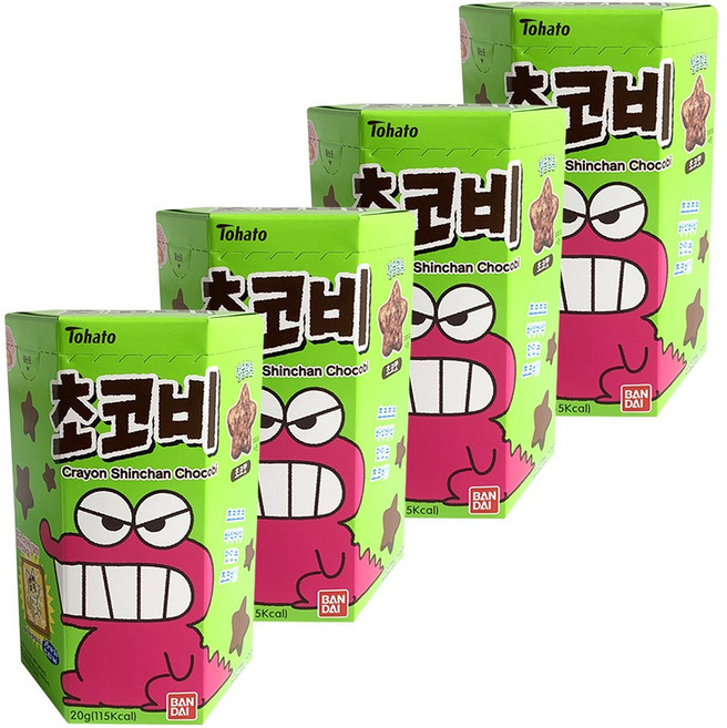 초코비(신짱구) 20g, 4개