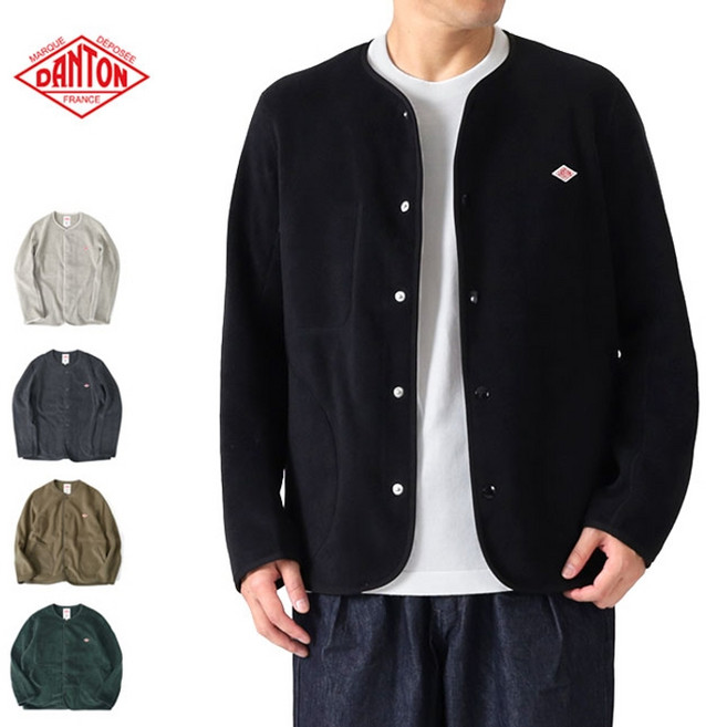 단톤 25FW 노카라 후리스 겨울 점퍼 남성 자켓 JD8939