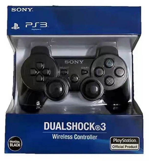 플스3 듀얼쇼크3 호환 조이패드 스틱 컨트롤 무선, 검정색 [무료 데이터 케이블 + 로커 캡 ], A. 검정색 데이터 케이블 캡