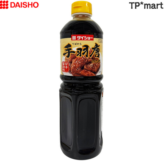 일본 다이쇼 닭날개 구이용 소스 테바사키 테바카라노타레 다래 1.2kg, 1개