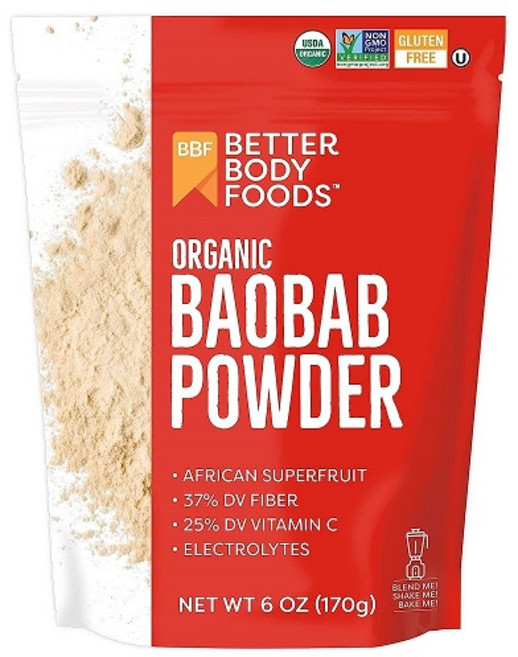 베터바디 푸드 바오밥 가루 170g(6oz), 1개, 170g