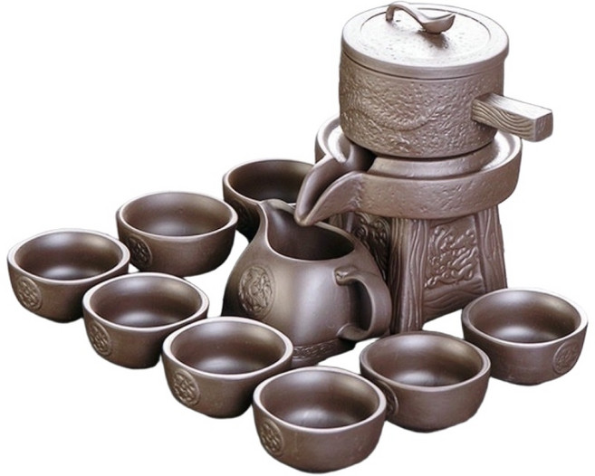 時來運轉紫砂自動茶具, 茶具, 1個, 1
