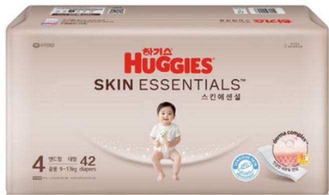 하기스 스킨에센셜 밴드형 기저귀, 4단계, 42매
