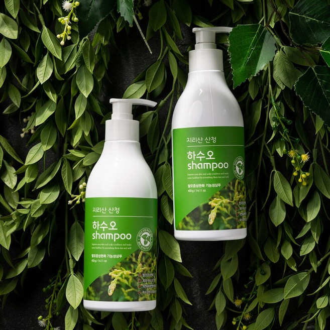 산청 하수오 탈모샴푸, 400g, 2개