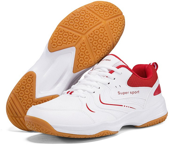 남녀 공용 전공 테니스화 배드민턴화 배구화 탁구화 실내 테니스화 225-290mm