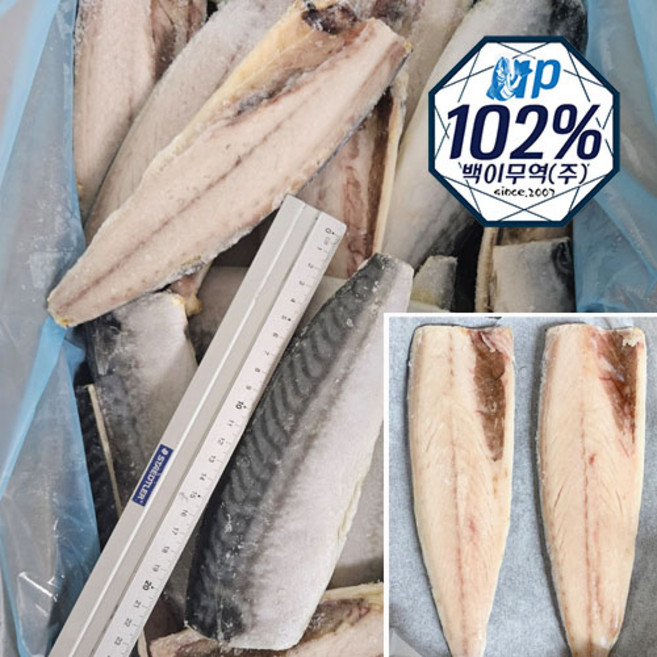 노르웨이 고등어 필렛 (식당용) 5kg, 5kg(155/170)30미내외, 1박스