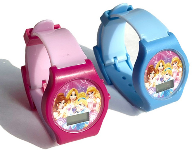 디즈니 프린세스 LCD 손목시계 어린이 유아 아동 시계