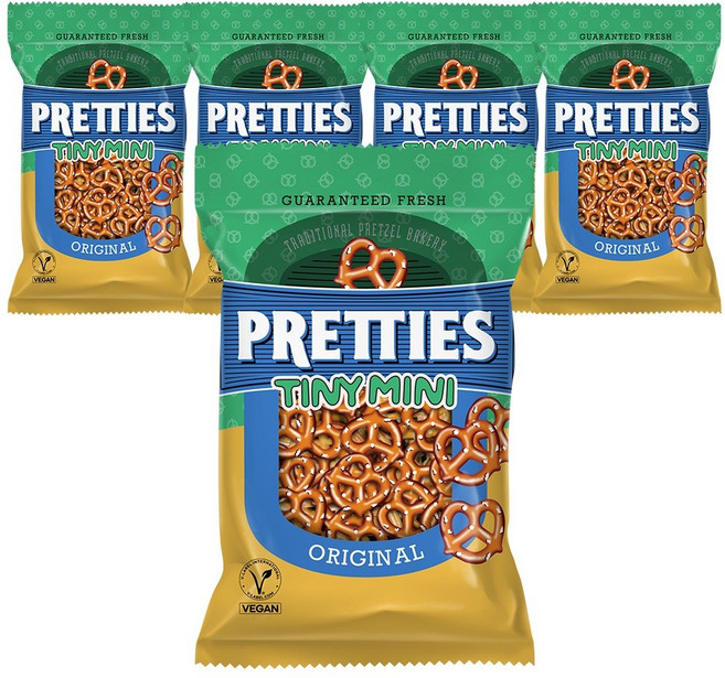 [소비기한임박 26년7월10일] 프레티스 타이니 미니 프레첼, 8개, 200g