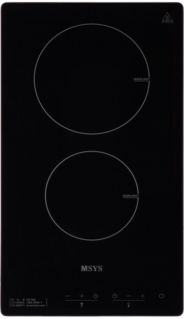 한샘 MSYS 하이라이트 2구 빌트인 전기렌지, CTB-MSC320E