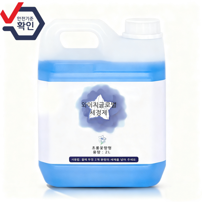 드리미 에코백스 호환 세제 로봇청소기 전용 클리너 세정액 2L, 1개, 초롱꽃향형
