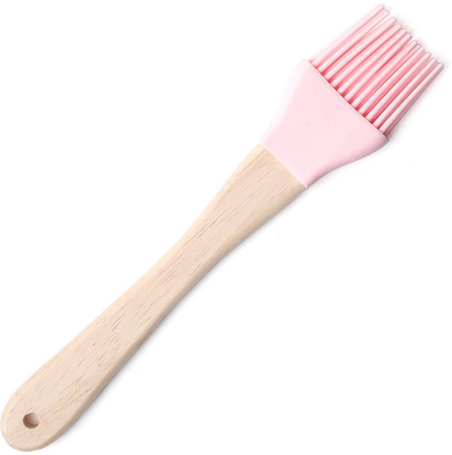 토탈하우스 CASASUNCO 실리콘 우드 미니조리솔 빵솔 김솔 미니 조리솔 베이킹브러쉬