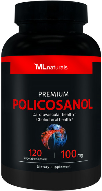 [미국빠른직구] 마이라이프 내추럴스 고함량 폴리코사놀 100mg (총지방족 99%/옥타코사놀 60%), 1개, 120정