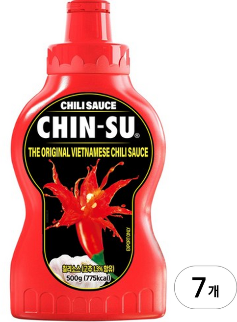 친수 오리지널 칠리소스, 7개, 500g