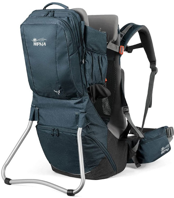 아기등산캐리어 경량 트레킹용 백팩 가방 아이 배낭 유아 하이킹 트래킹, YAK Ⅱ 블루