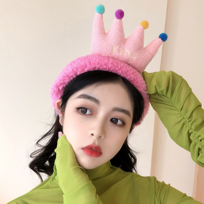 미다미 버스데이 티아라 파티 헤어밴드