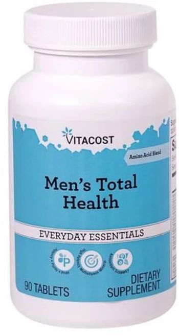 비타코스트 맨 토탈 헬스 남성 종합비타민 미네랄 45일분 Vitacost Men Total Health, 1개, 90정 - 쿠팡