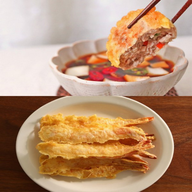 30년 전통 엄마손 수제 전 세트 (동그랑땡 + 새우전), 1개