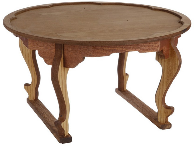 국내제작 옻칠 꽃잎 소반 다도상 전통 찻상 좌탁 티테이블 대형 44.5x24.5cm, 1개, 브라운