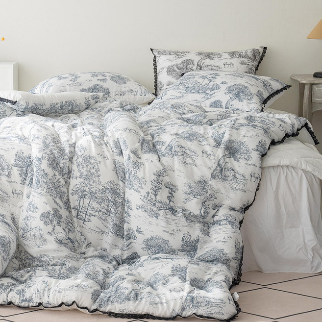 모달이불 모달차렵이불 먼지없는이불 알러지케어 이불 침구 침대패드 세트 몽슈모달 더자샵