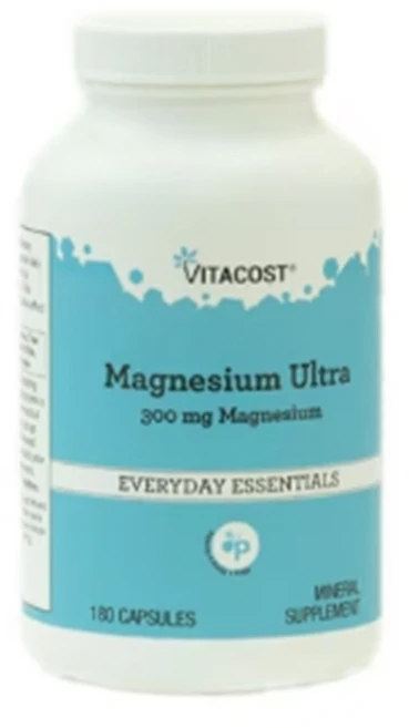 Vitacost 비타코스트 마그네슘 울트라 300 mg 180캡슐, 180정, 1개 - 쿠팡